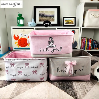 

35*40CM Ballet girl Folding Laundry Toys Basket Storage Barrel laundry bas ket Bucket Laundry Organizer Desktop Organization
