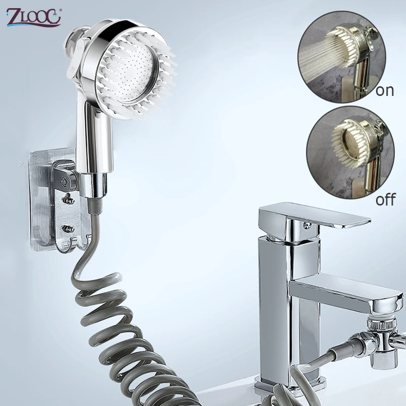 Zloog Beauty Salon Shower Head High Pressure Faucet External Short