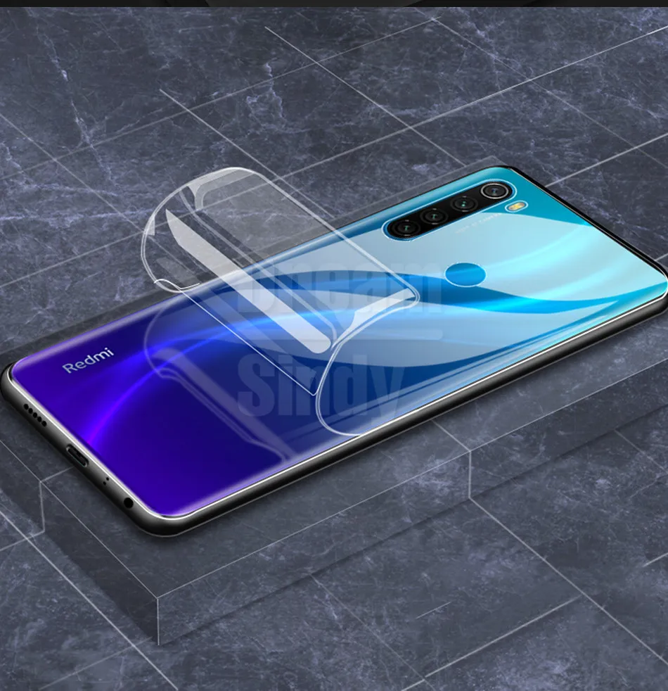 100D Передняя Задняя пленка защитная пленка для экрана для Xiaomi 7 Note 7 8 Pro Гидрогелевая пленка для Xiaomi Redmi 4X K20 Pro не стеклянная пленка