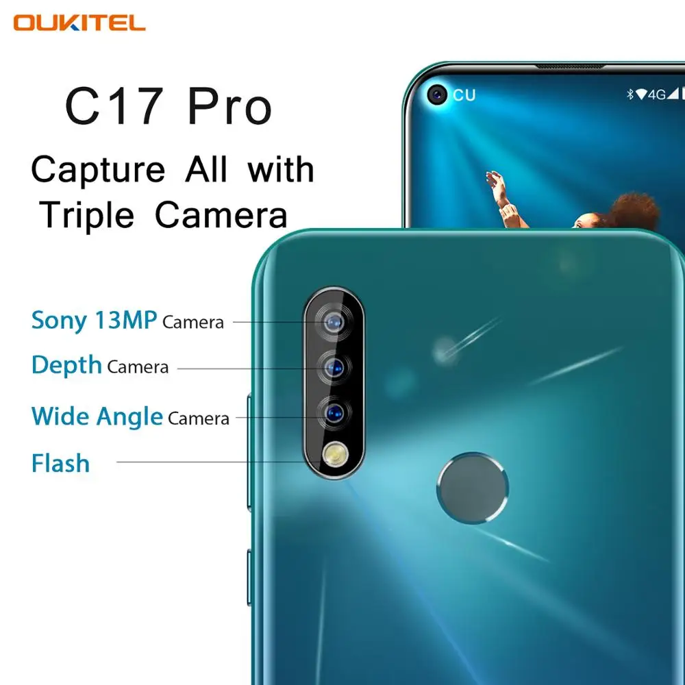 OUKITEL C17 Pro 6 35 'ཏ 5: 9 3 Гб оперативной памяти Оперативная память 16 Встроенная MT6763