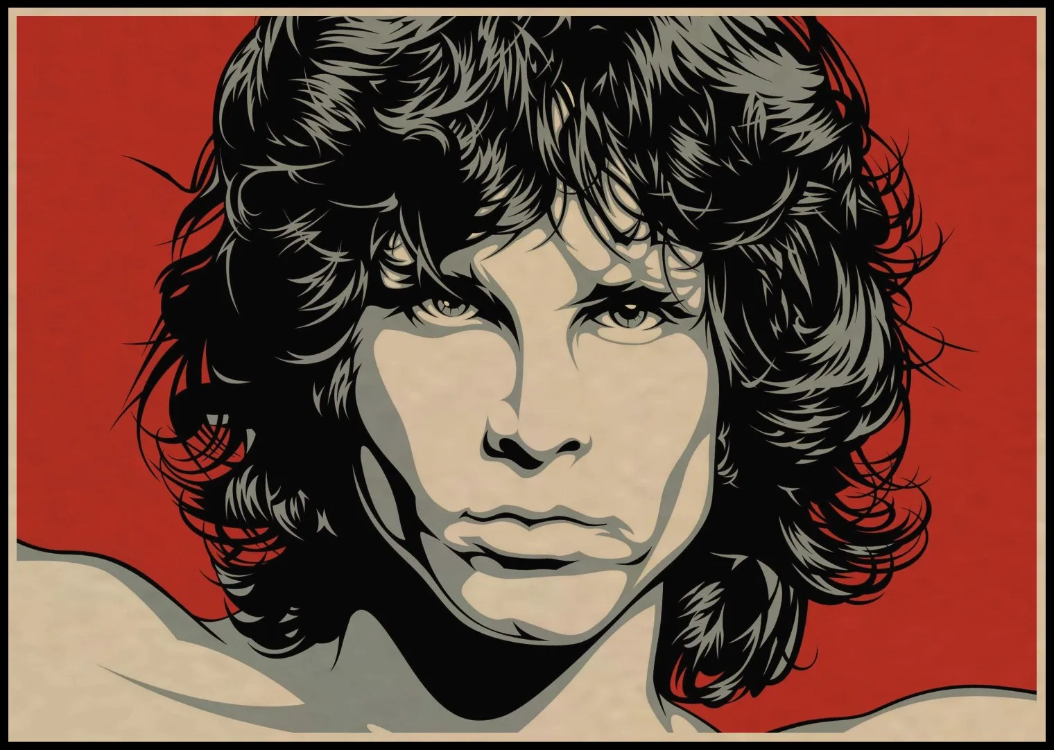 ВИНТАЖНЫЙ ПЛАКАТ домашний декор двери Jim Morrison крафт-рок плакат, плакат в стиле ретро рок-группа Музыка Звезды Плакаты на стену, изображения 1002 - Цвет: 28