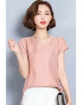 

Tops T Shirt red Women Short Sleeve Tshirt fuchsia