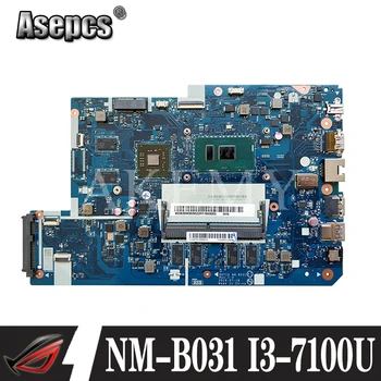 

For For Lenovo 110-17IKB laptop motherboard I3-7100U VGA(V2G) DDR(4G) number NM-B031 FRU 5B20M40836 5B20M40834