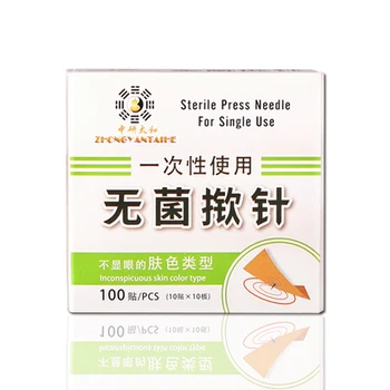 

zhongyantaihe Disposable sterile ear press needles pin type intradermal needling 100pcs/pack