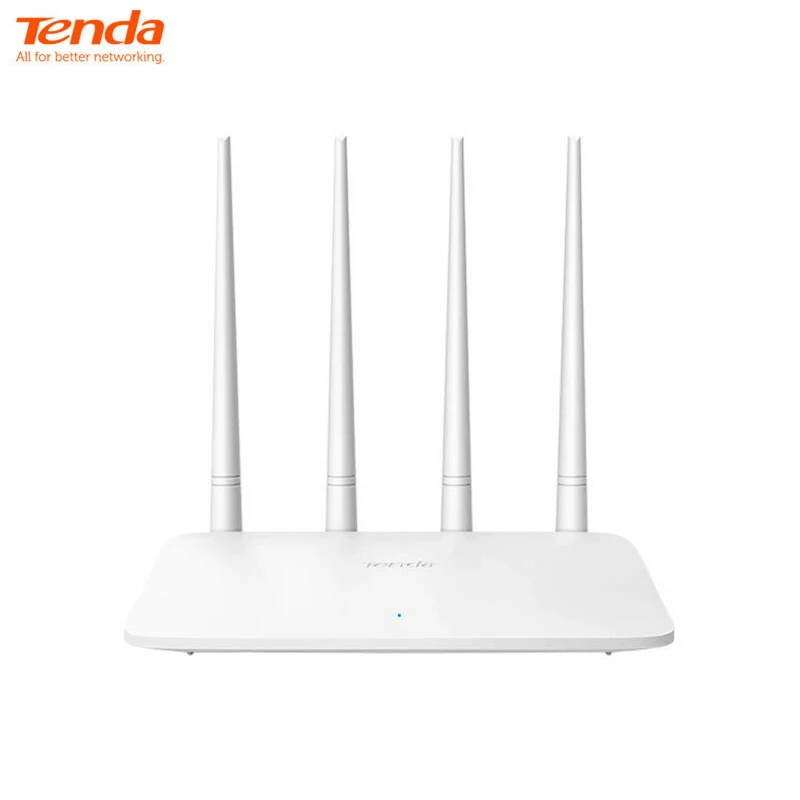 Tenda F6 Wireless Router N300 Router WIFI Repeater With 4 High Gain Antennas Wider Coverage Easy Set Up wifi modem amplifier