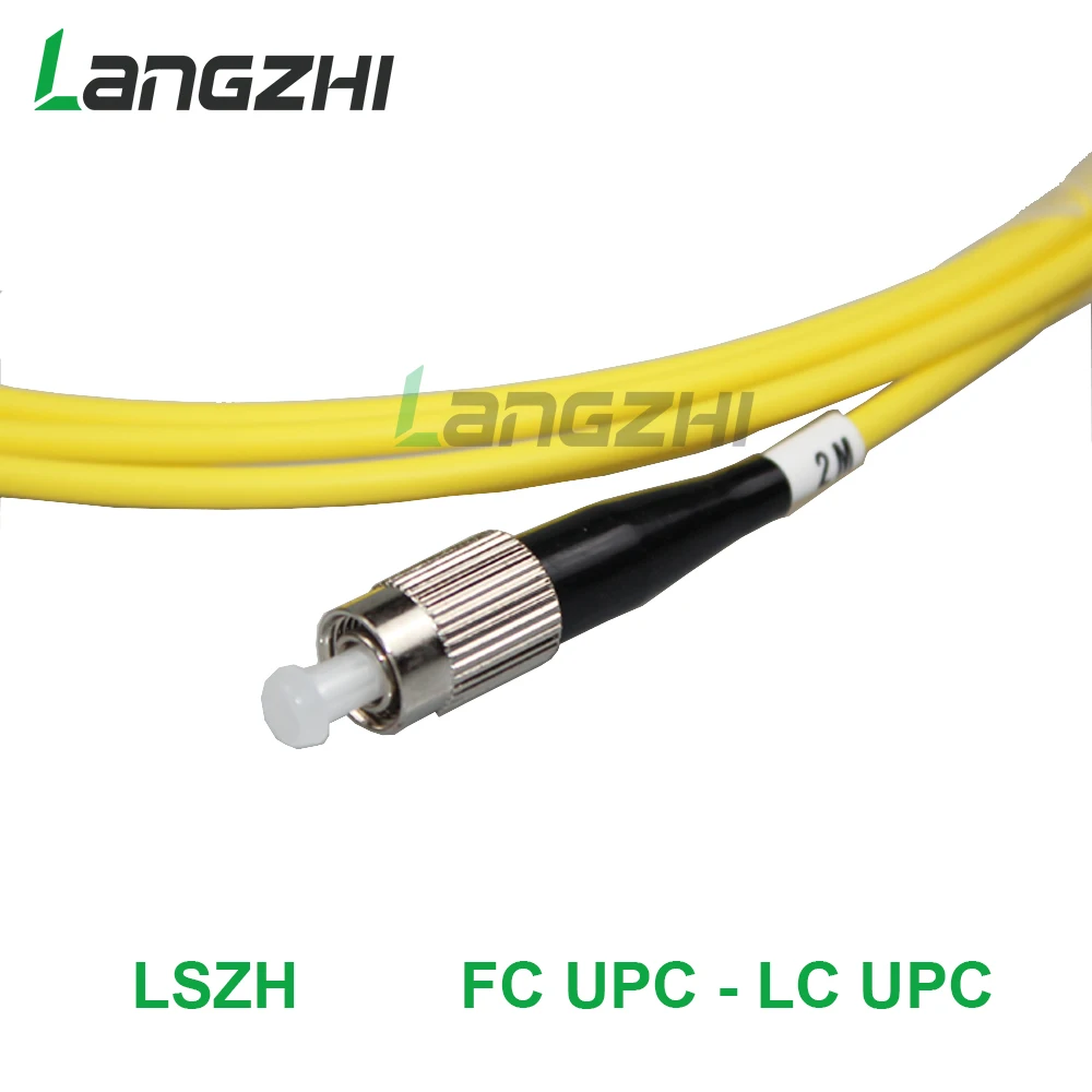 3 м волоконно оптический патч кабель один режим Sm G657a1 lszh (1 FC/UPC к LC/UPC) маршрутизатор