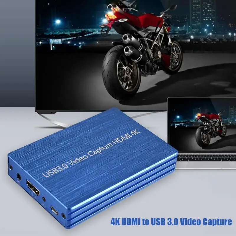 4K HDMI к USB 3 0 1080P Карта видеозахвата ключ для игр OBS Live Streaming Plug and Play без программного