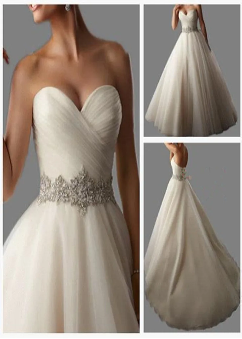 Vestidos de novia White Sweetheart Ture Love 2015 Wedding DressNoble Floor-Length Dress Bridal Gown Vestido de novia Vestidos de novia White Sweetheart Ture Love 2015 Wedding DressNoble Floor-Length Dress Bridal Gown Vestido de novia