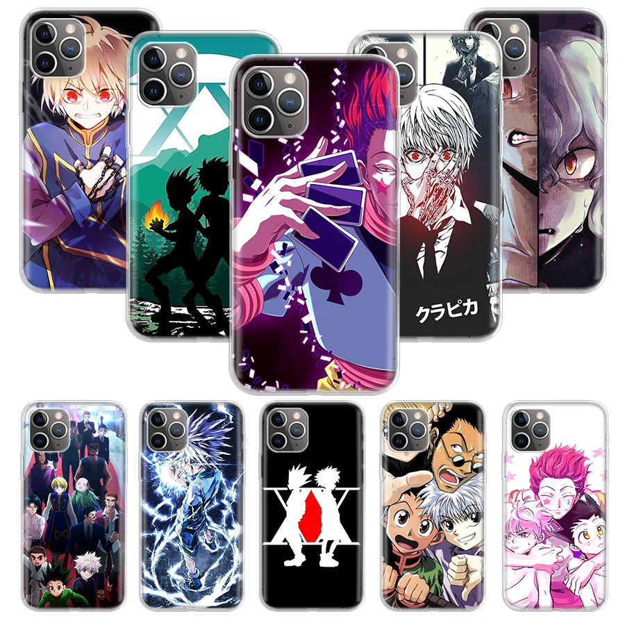 

Hunter x Hunter Case for Apple iphone 11 Pro XS Max XR X 7 8 6 6S Plus 5 5S SE 10 Ten Gift Silicone Phone Cover Coque