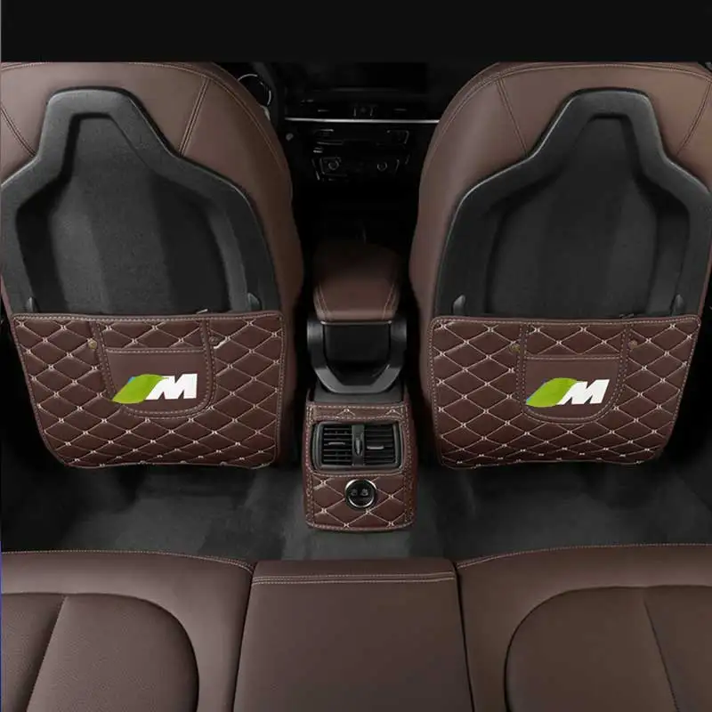 

for BMW Seat Anti-Kick Mat New X1X2 2016-2020 seat rear anti-kick mat Interior decoration modification supplies
