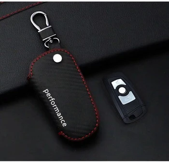 

Leather Car key Case for bmw X1 X3 X4 X5 X6 F30 F10 F20 GT E60 E61 E91 E92 E93 F07 M5 Auto Car Accessories Key Holders Covers