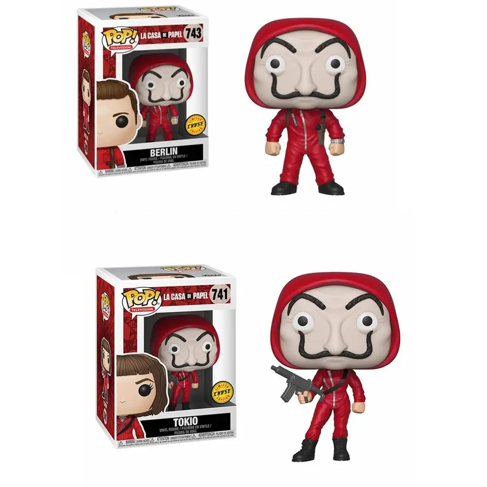 Экшн фильм Money Heist La Casa De Papel Tokio Funko Pop The проф. Денвер Берлинские виниловые куклы