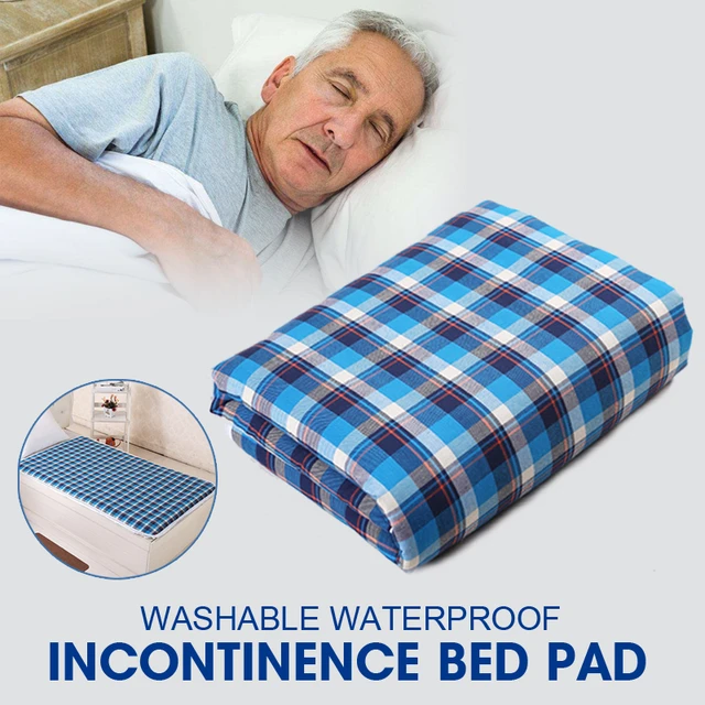 Protège-lit Lavable et Respirant, protège-Matelas antidérapant pour  Incontinence, mouillage du lit, imperméable, réutilisable, Absorbant  Confortable