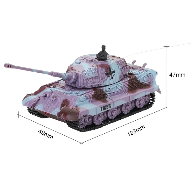 Детская игрушка 1/72 Радиоуправляемый Танк 2203 мини пульт дистанционного