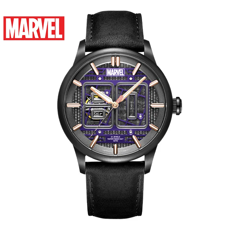 

Marvel Watch Men 2019 New Style Machinery Fully Automatic Hollow out 80 Anniversary Trend Cool Watch 2080