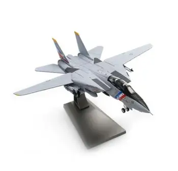 

1/100 Metal Tom-cat F14 Fighter Grey Gift Jet Static Airplane Model Aircraft