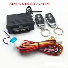 Système universel d'ouverture sans clé pour voiture, système d'alarme, Kit de contrôle automatique, verrouillage Central des portes et déverrouillage du véhicule