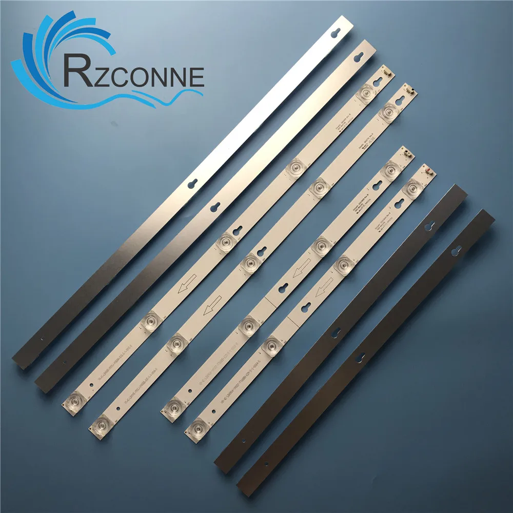 LED Backlight strip for 49"TV TOT_49_D2900_4X4+4X5_3030C LVF490CSOT D49A620U LB4905-YH06 L49P1A-F ShineOn 2D02900 2D02899