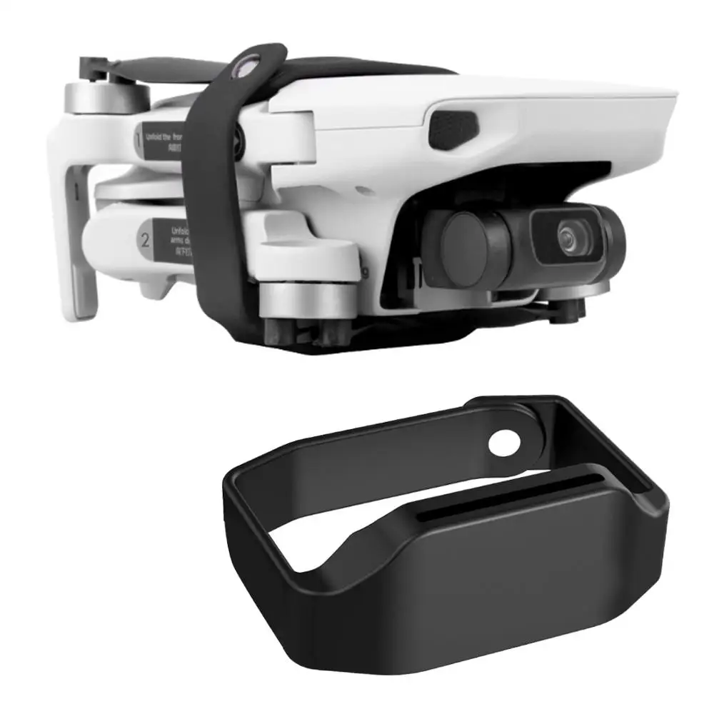 Для DJI Mavic мини-пропеллер фиксатор стабилизатор силиконовый нож объектив пленка фиксированный стабилизатор пропеллера протектор для Mavic Mini - Цвет: Black