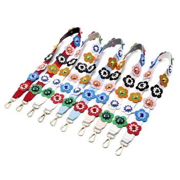 

Rivet and flower bag with single shoulder cross lady shoulder belt PU leather bag with accessories fashionable Chinese style