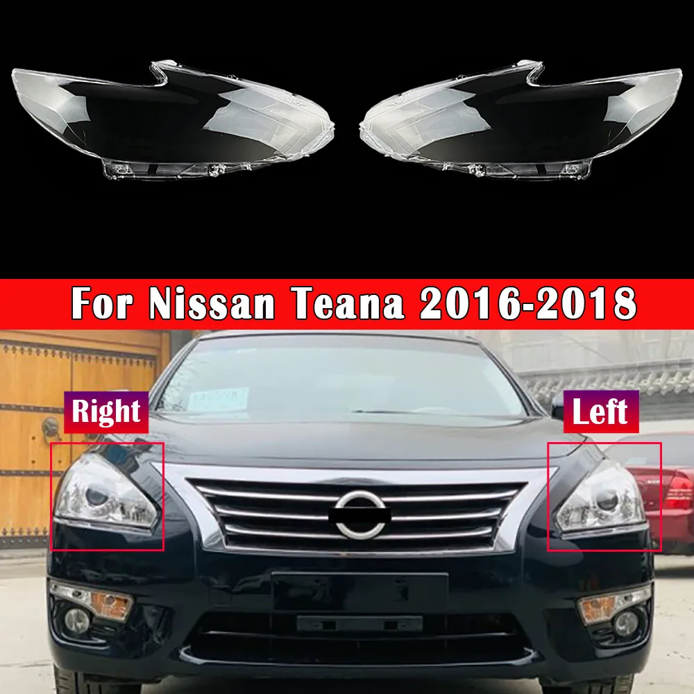 

Car Headlamp Lens For Nissan Teana 2016 2017 2018 Headlight Cover Replacement Auto Shell Lampshade Glass Lampcover Caps