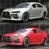 1:32 Mitsubishis Lancer Evo X 10 Alloy Car Model Diecast Metal Toy Vehicle Car Model Simulation Sound Light Collection Kids Gift 5