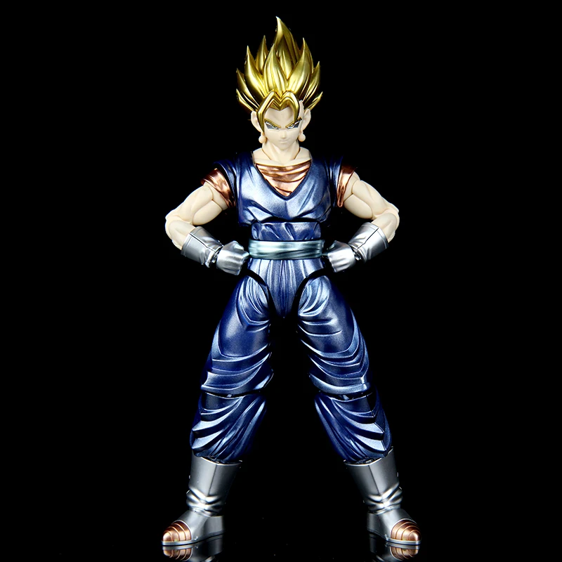 BANDAI японского аниме Vegetto стандарт 19 см металлическая раскраска Сборная модель экшн игрушка Фигурки Рождественский подарок