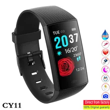 BINSSAW  Smart Watch Blood Pressure IP67 Waterproof Fitness Tracker Heart Rate Monitor 1.14inch Color Screen Sport Band Miband 3