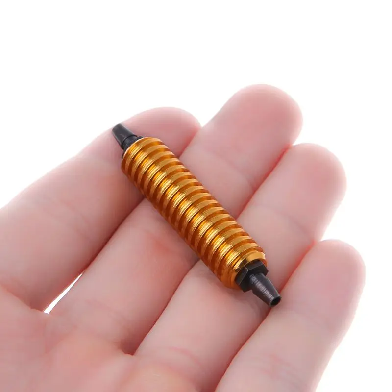 

Aluminum Fuel Tank Air Cooler for 1/8 1/10 model RC Remote Control Car Nitro Engine Savage Revo Buggy HSP 80119 Y51E