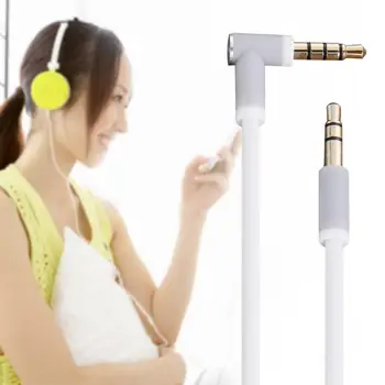 

Audio Cable Jack 3.5mm L Jack Speaker Cable Replacement Jack Audio Cable 3.5 mm Aux Cab for Beats Solo HD Studio Pro Mixr