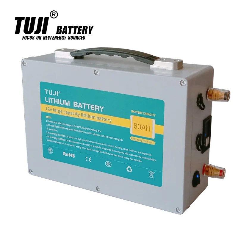 

New original Rechargeable DC 12V 80AH Lithium lon Battery Pack Bateria/batterie pack for Solar Street light