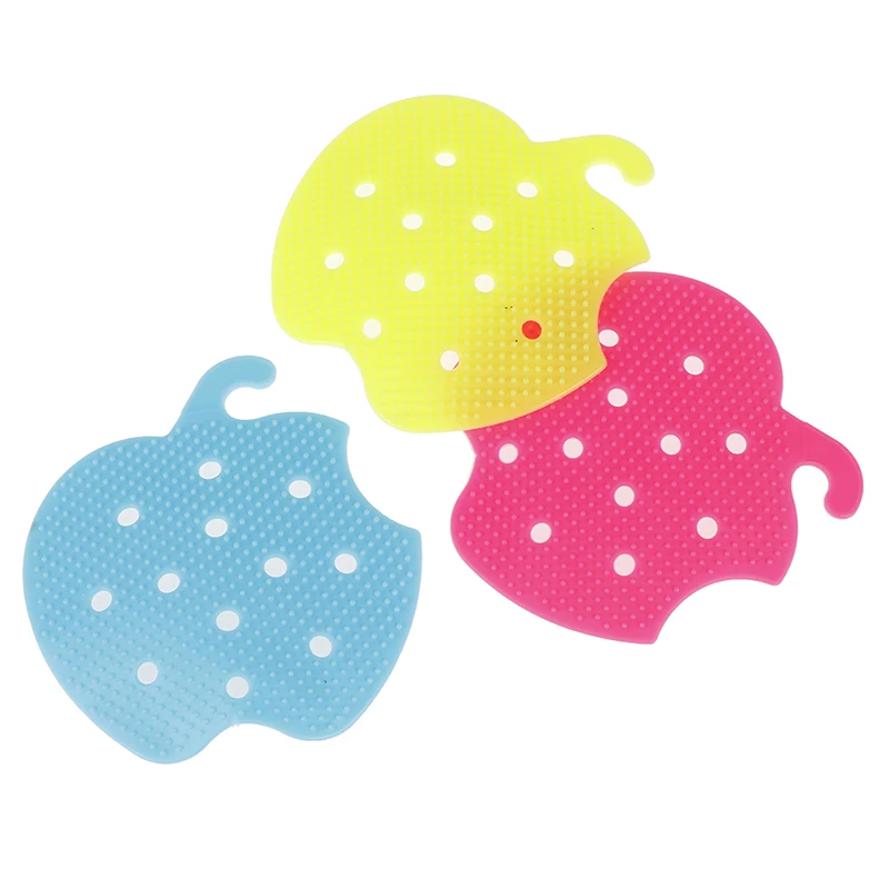 

Fruit Vegetable Food Grade Washing Pad Cleaning Brush Heat Resistant Hot Dish Holder Can Opener Helper Brush Washer