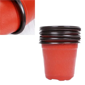 

50pcs Plastic Flowerpot Succulents Flower Pot Basin Pot Creative Breathable Flower Pot (100x85x95mm)