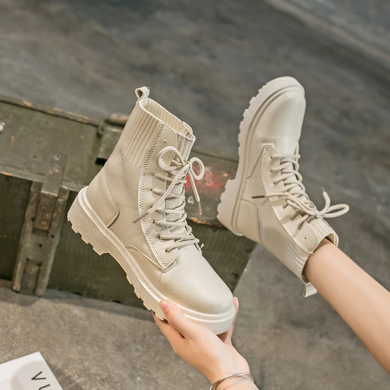 Boots Female women shoes Ankle 2021 Autumn British Wind Genuine Leather Thick With Short Boots Motorcycle Pretty shoes Platform Boots Female women shoes Ankle 2021 Autumn British Wind Genuine Leather Thick With Short Boots Motorcycle Pretty shoes Platform