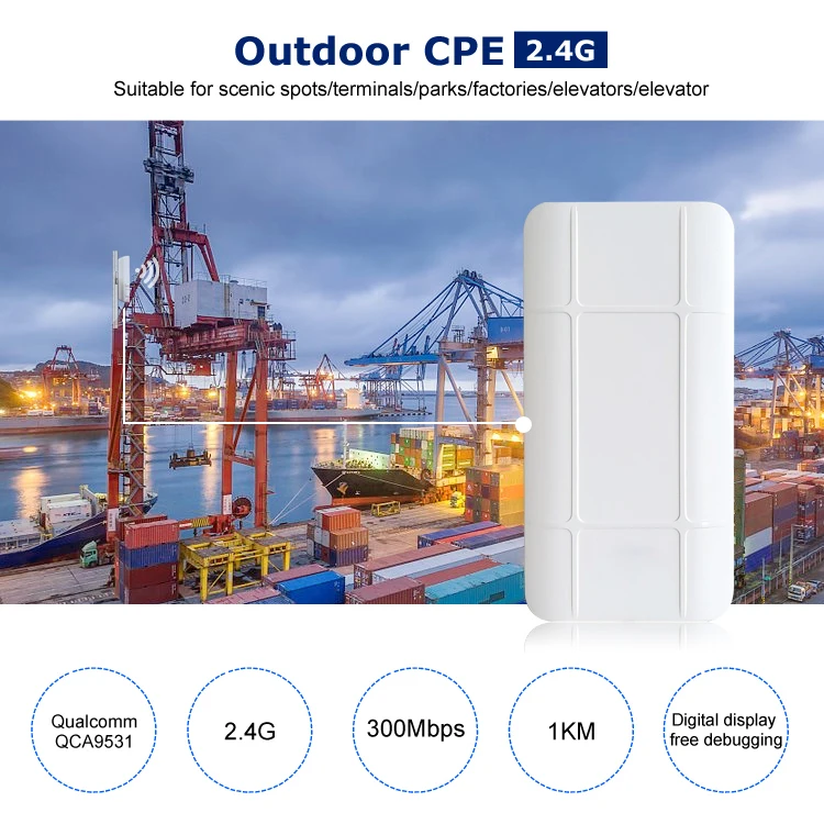 1 км 300 Мбит/с 2,4 ГГц открытый мини беспроводной мост Точки доступа wifi CPE комплект крытый и открытый точка-точка беспроводной мост/CPE