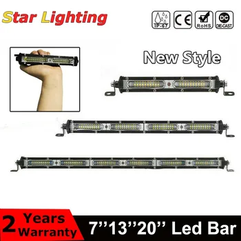 

7/13/20 inch 90W/180W/270W LED Light Bar Spotlight Searchlight for Tractor Trailer Auto Car Motorcycle Ramp Lamp Worklight