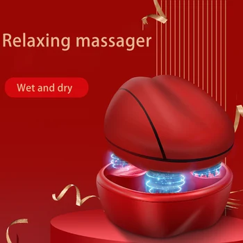 

3D Waterproof Electric Head Massager Wireless Scalp Massage Prevent Hair Loss Body Vibration Massage Relaxation Health Care
