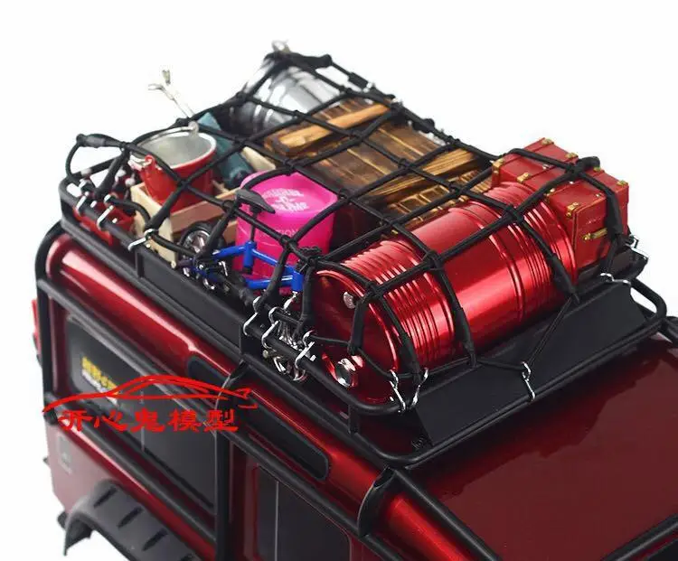 Rc Crawler 1/10 ShareGoo Metal RC Toy Car Spare Tire Rack Decoration Accessories Compatible With Axial SCX10 D90 Tamiya CC01 Wrangler Traxxas TRX4 1/10 RC Rock Crawler Car Redcat Rc