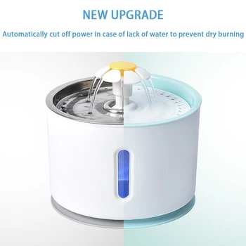 

Pets Cat Water Fountain Automatic Drinking Bowl For Cats Dispenser Large Drinking Bowl Cat Automatic Feeder Drink Filter