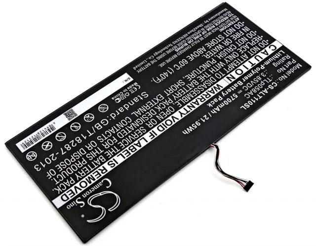 Battery tlp058ac for Alcatel One Touch plus 10 ot-8085 tablet | Мобильные телефоны и аксессуары