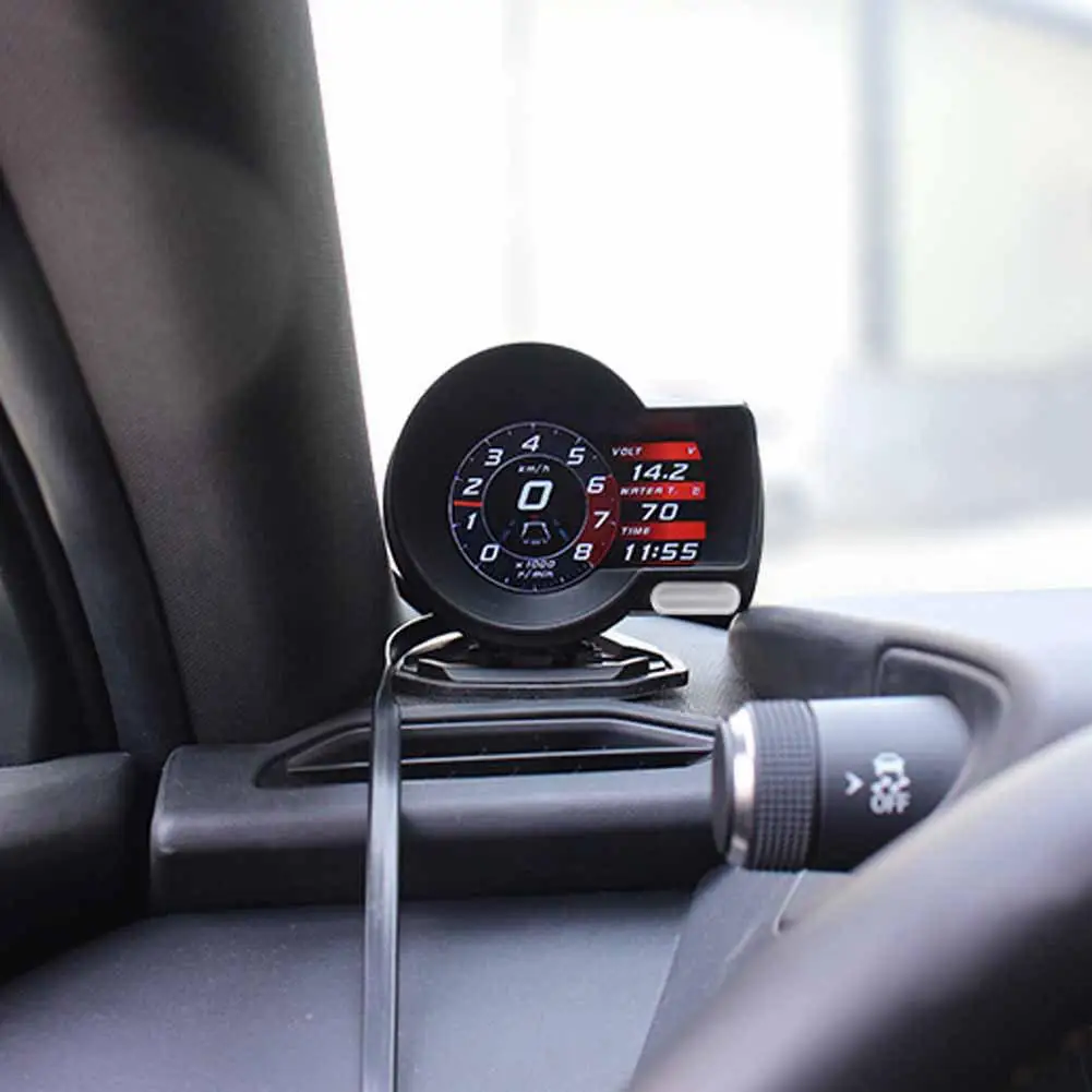 

TWISTER.CK HD Player LCD Color Screen Display OBD2 Intelligent Safe Driving Clearance Fault Code Scan Fault Car Diagnostic Tool