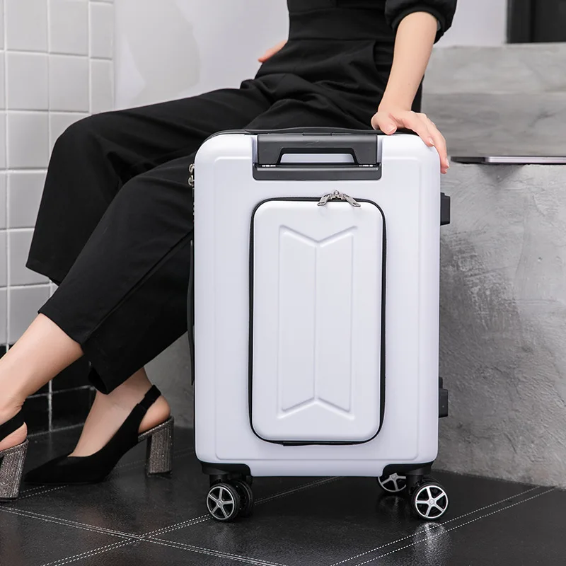 20"24"inch Women Rolling Luggage Travel Suitcase Case with Laptop Bag Men Universal wheel Trolley PC Box trolley luggage bag 4