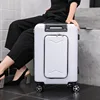 Creative New Travel Suitcase rolling Luggage wheel Trolley Case women fashion Box men Valise with laptop bag 20'' carry ons case ► Photo 3/6