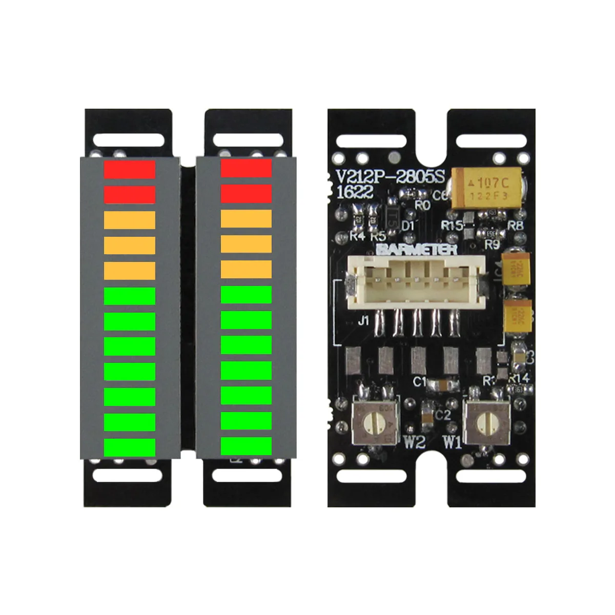 12-Bit Dual Channel Audio LED Anzeige - Einstellbare Lichteffekte Für Musik
