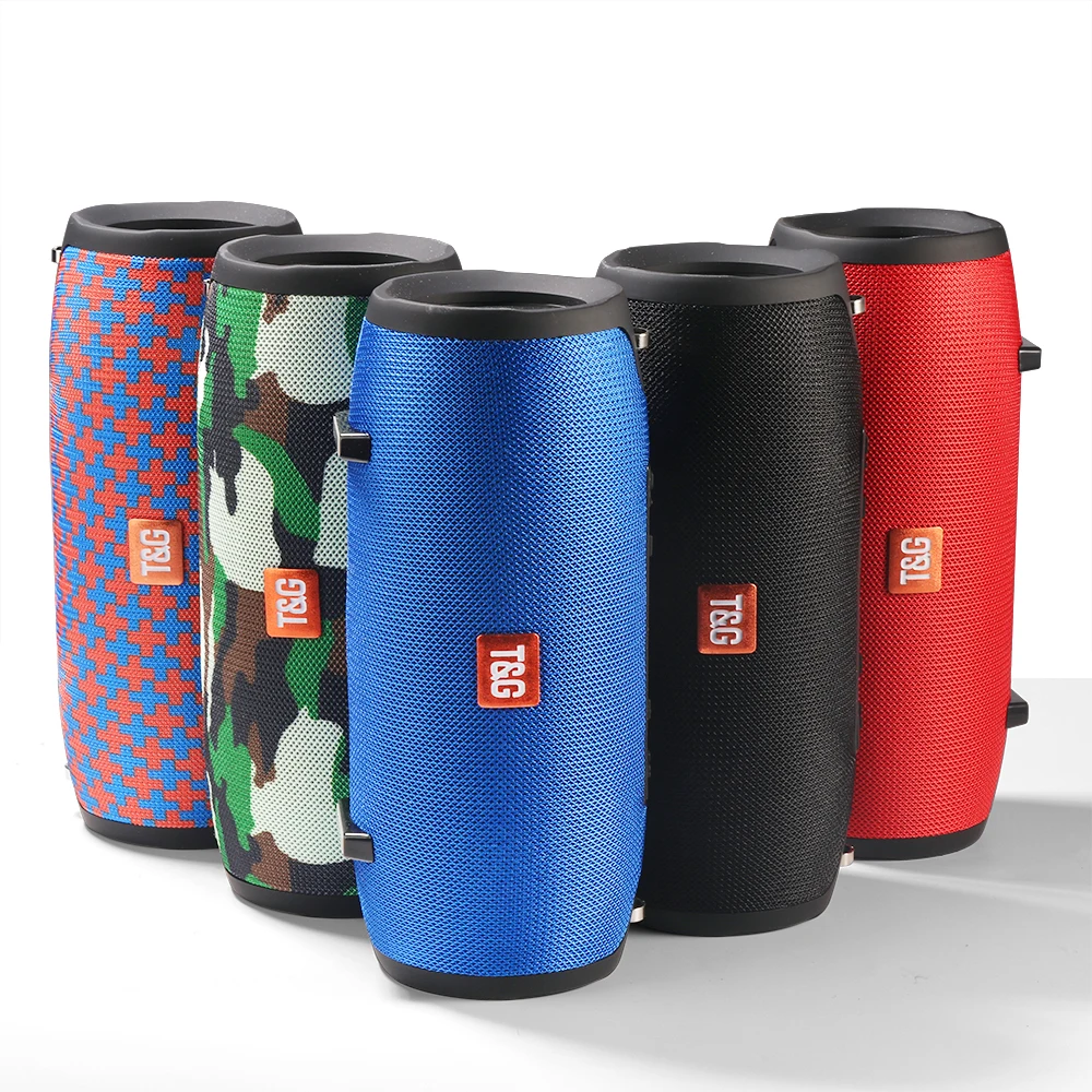 20W High-power Portable Speakers TG125 Outdoor Waterproof Battle Drum Wireless Speaker FM Radio loudspeaker USB Port AUX Input 20W High-power Portable Speakers TG125 Outdoor Waterproof Battle Drum Wireless Speaker FM Radio loudspeaker USB Port AUX Input