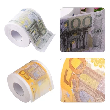 

Euro Printed Roll Paper Toilet Paper High Quality Household Paper for Bathroom Hotel Toilet Paper Cleaning Supplies