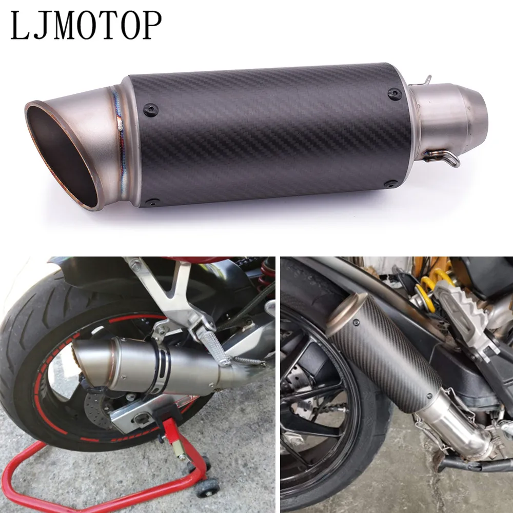 Мотоцикл SC выхлопной escape Модифицированная выхлопная система дБ убийца для YAMAHA mt07