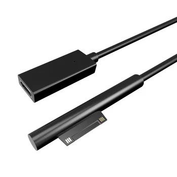 

15V 3A Charging USB2.0 Type-C Female Power Supply for Microsoft Surface Pro 4 5 6 Go Tablet PD 20cm Charger Adapter Cable DC