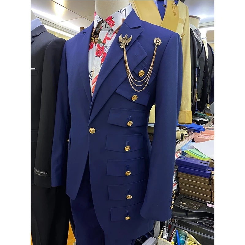 2023 Ư Ī     Ŷ  Ʈ  νõ Terno Masculino Prom 2Pieces ǻ ȹ  