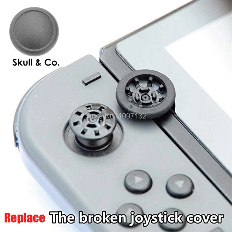 10 Sests Skull & Co. Replacement Joystick Covers for Nintendo Switch